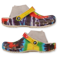 Crocs Classic Tie Dye Graphic Clogs