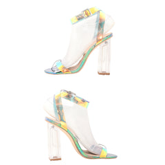 Fashion Nova Multi Matelic Heels