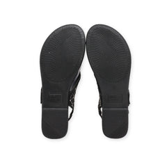 "Time And Tru" Flip Flop Flats