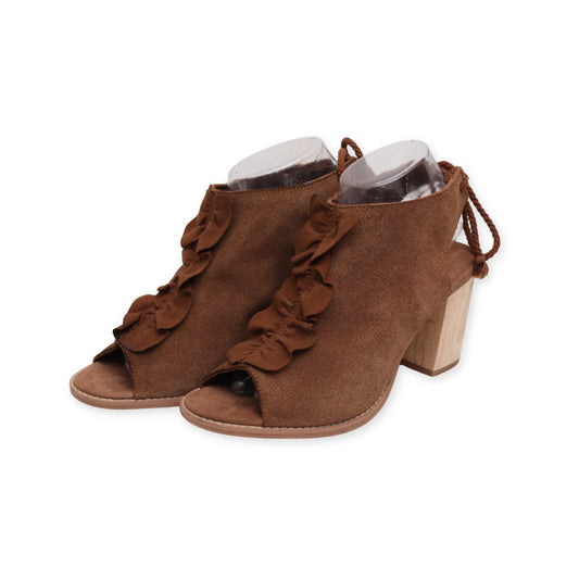 "Toms" Ankle Strap Stylish Heels