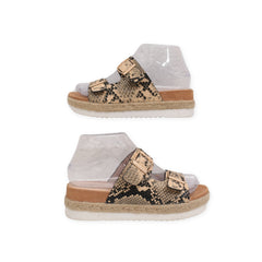 "Shu Shop" Slid Strap High Soul Sandals