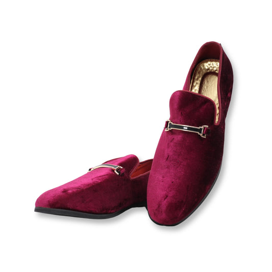 Men's Luxury Velvet Dancing Loafer Shoes