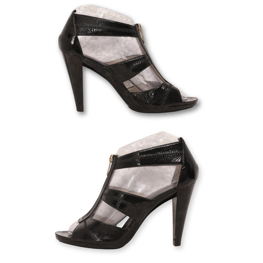 Michael Kors T Strap Zipper Heels