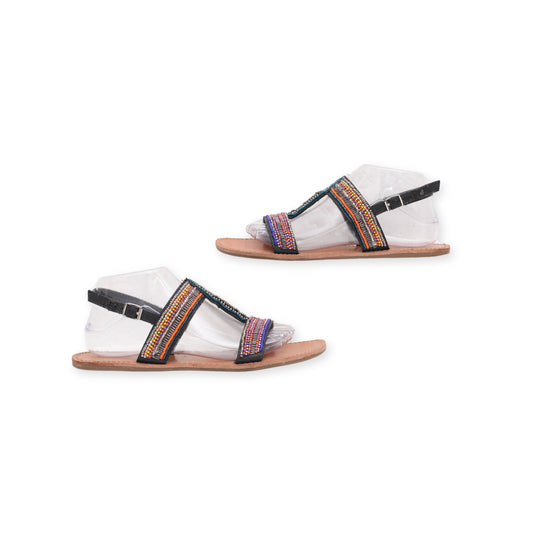 "Rampage" T Strap Flats