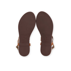 "Satinato" T Strap Flats