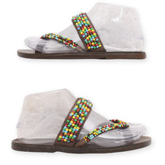 Women's Handmade Calabar Slippers