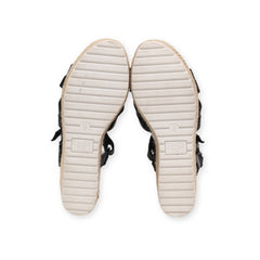 "Time and Tru" Strappy Wedges