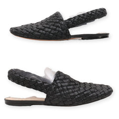 Vince Camuto Woven Slingback Flats