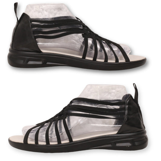 Rubber Gladiator Comfort Flats