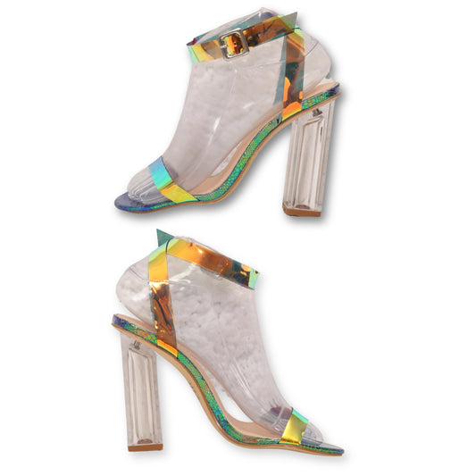 Fashion Nova Multi Matelic Heels