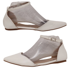 Dream Pairs pointed-toe ankle strap flat shoes
