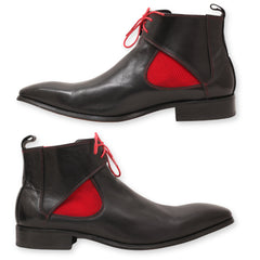 Carrucci Men's Ankle Lace-Up Boots