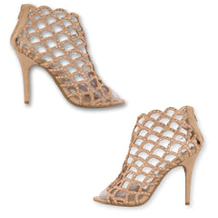 Zigisoho Galdiaor Ankle Zipper Heels