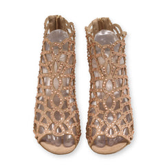 Zigisoho Galdiaor Ankle Zipper Heels