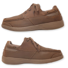 Orthofeet Men's Lace-Up Casual Shoes