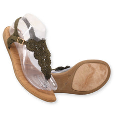 BAMBOO Classic T-Straps Flats