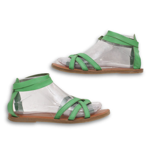 "Aerie" Ankle Strap Flats