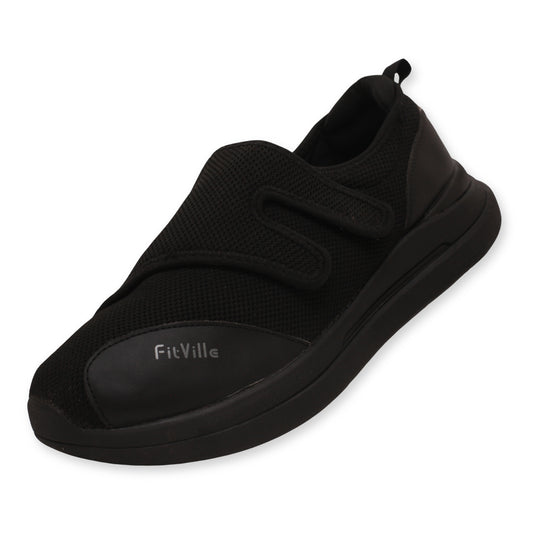 FitVille Wide Fit Men's Diabetic Shoes