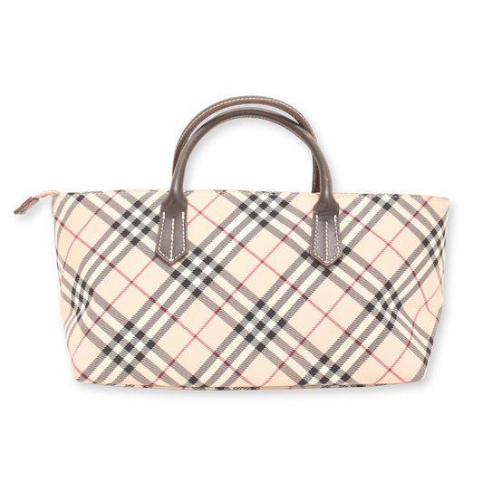 Burberry Nova Check Canvas Handbag