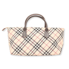 Burberry Nova Check Canvas Handbag