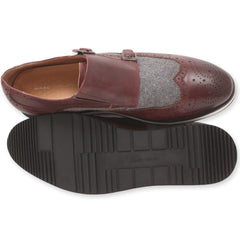 Marc Nolan Palmer Double Monk Strap Shoes