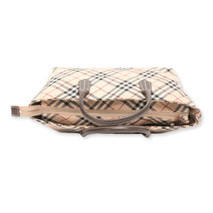 Burberry Nova Check Canvas Handbag