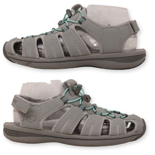 Khombu Women's bungee laces Sandal