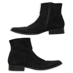 Men's Ankle High Zipper Boots