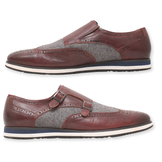 Marc Nolan Palmer Double Monk Strap Shoes