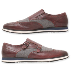 Marc Nolan Palmer Double Monk Strap Shoes