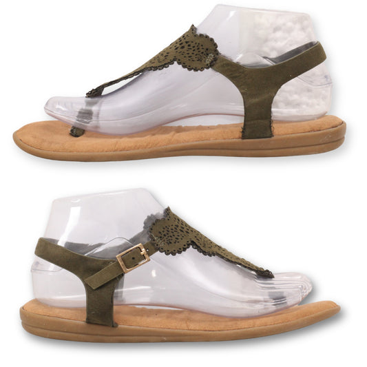 BAMBOO Classic T-Straps Flats