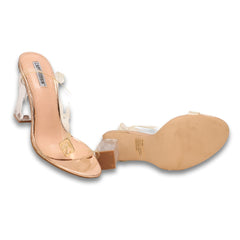 Cape Robbin Transparent Strap Heels
