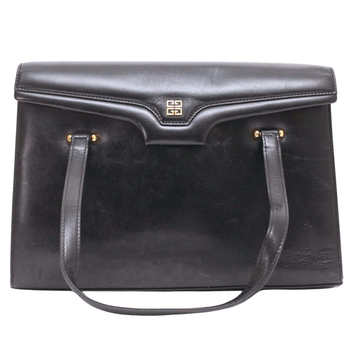 Vintage Givenchy 4G Leather Handbag