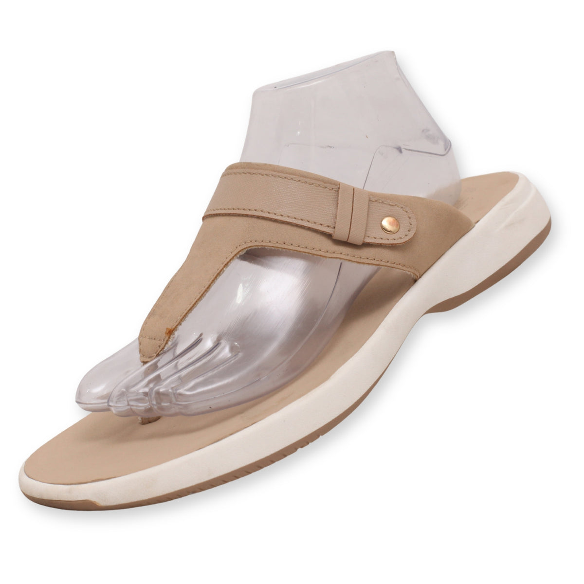 TIME AND TRU Women's T-Strap Slippers