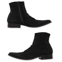 Men's Ankle High Zipper Boots