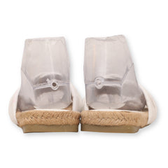 Zara Jute padded Strappy Slide Sandals