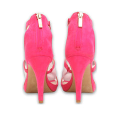 Kelly & Ketie Ankle Zipper Stilettos Heels