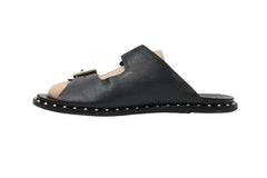 Leather Sandal By "Saks Fifth Avenue"