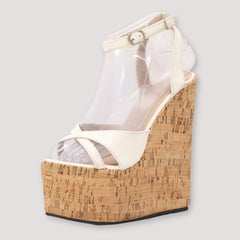 Flip Flop Straps Wedges Heels