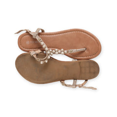 "Top Moda" T Strap Flats