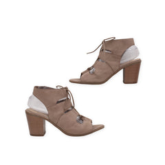 "Time And Tru" Gladiator Booties Heels