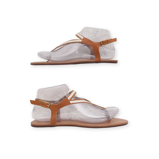 "Satinato" T Strap Flats