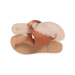 stylish Ankle Strap Flats By "LC"
