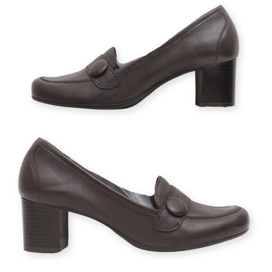 Alex Marie Dress Loafer Heel Shoes