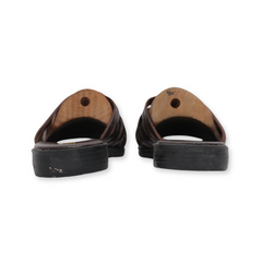 Strappy Slippers By "The Leather Collection"