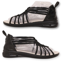 Rubber Gladiator Comfort Flats