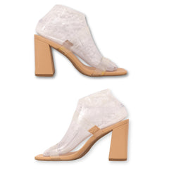 A New Day Transparent Strappy Heels