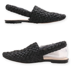 Vince Camuto Woven Slingback Flats