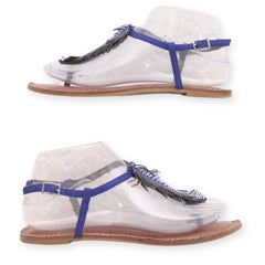 American T Strap Flats