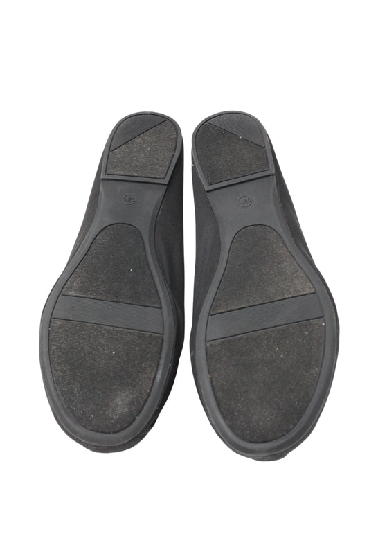 Slip On cushioned Black Shoes